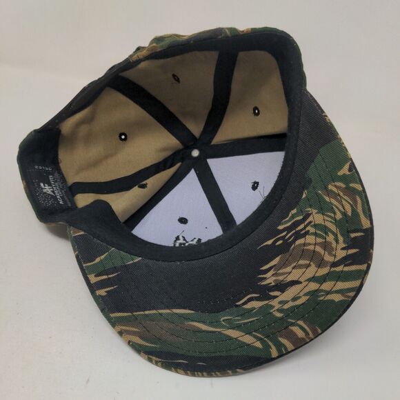 Cream Team Snapback Hat Camouflage One Size Adjustable Academy Fits - Picture 7 of 8